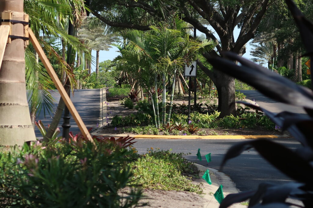 Spanish Wells landscape enhancement in Bonita Springs